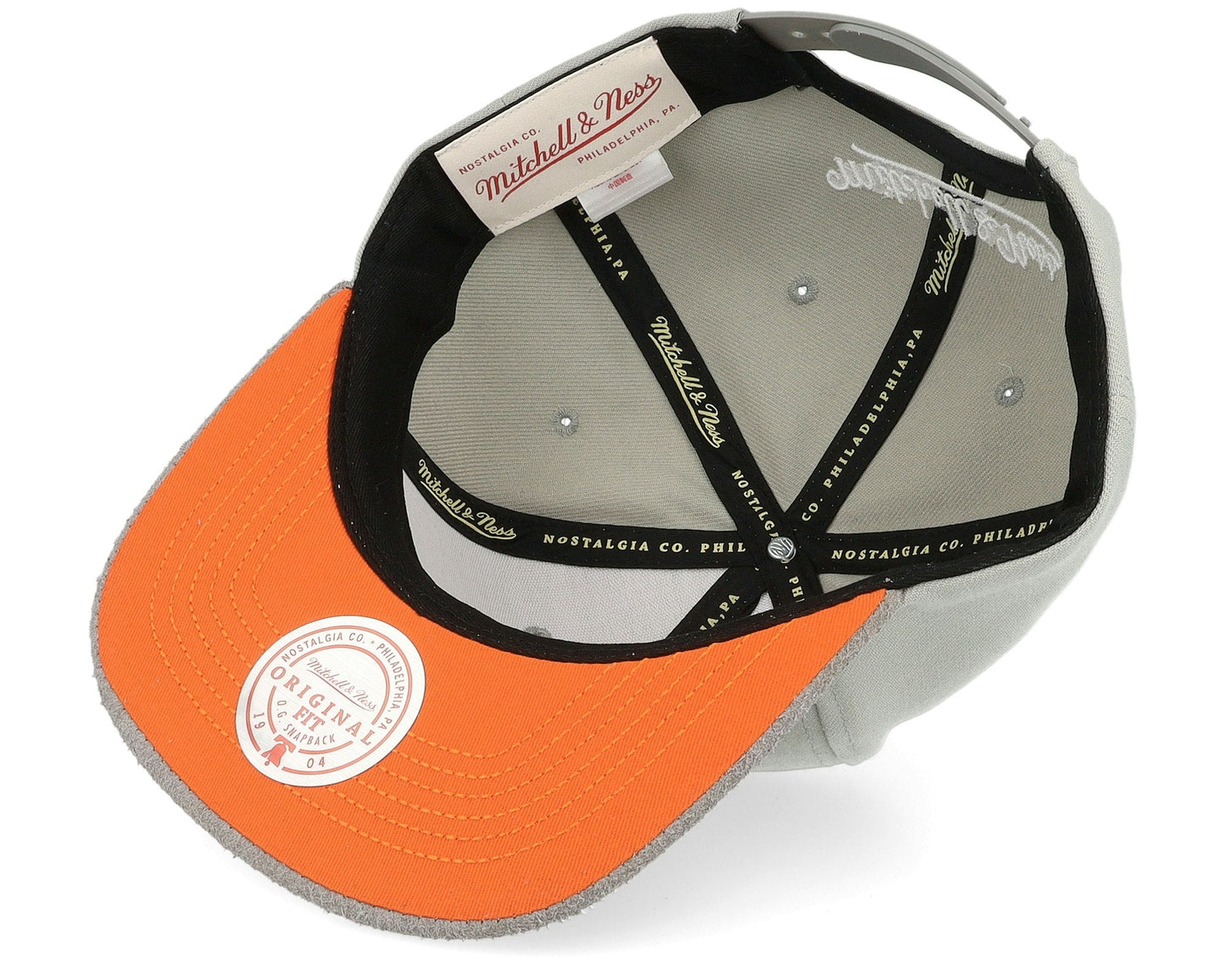Men's Mitchell & Ness NBA Munch Time Snapback Hwc Knicks - Grey