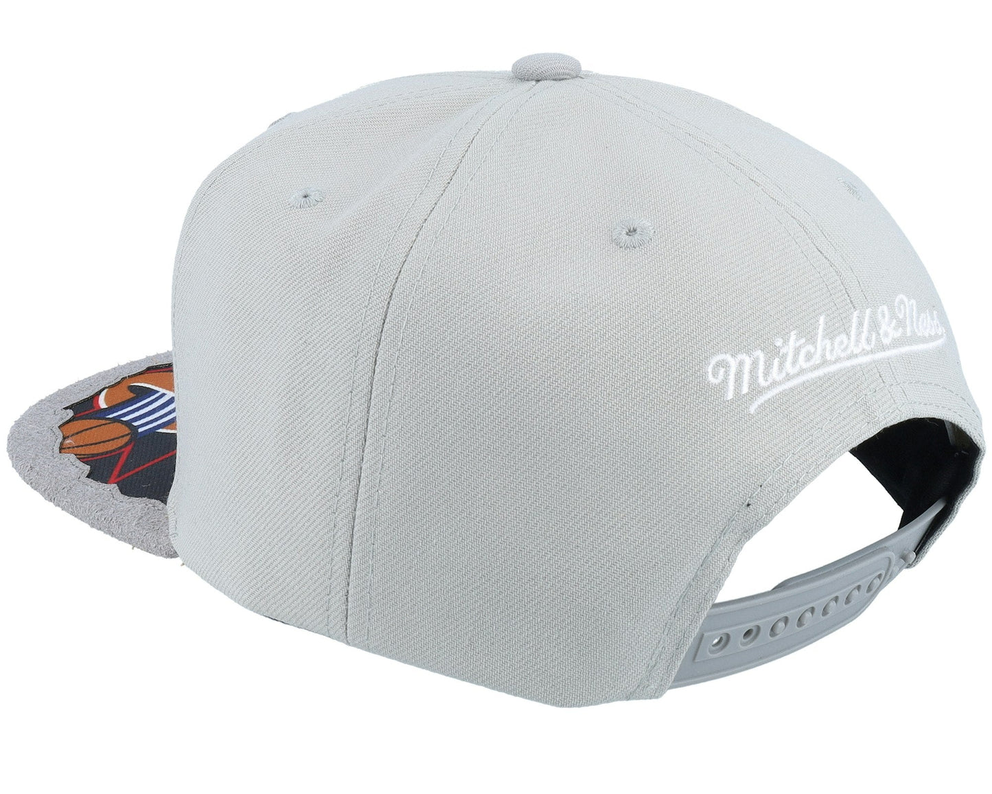 Men's Mitchell & Ness NBA Munch Time Snapback Hwc 76Ers - Grey