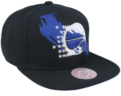 Mitchell & Ness Men's NBA Paint By Number Snapback Hwc Magic Snapback Caps