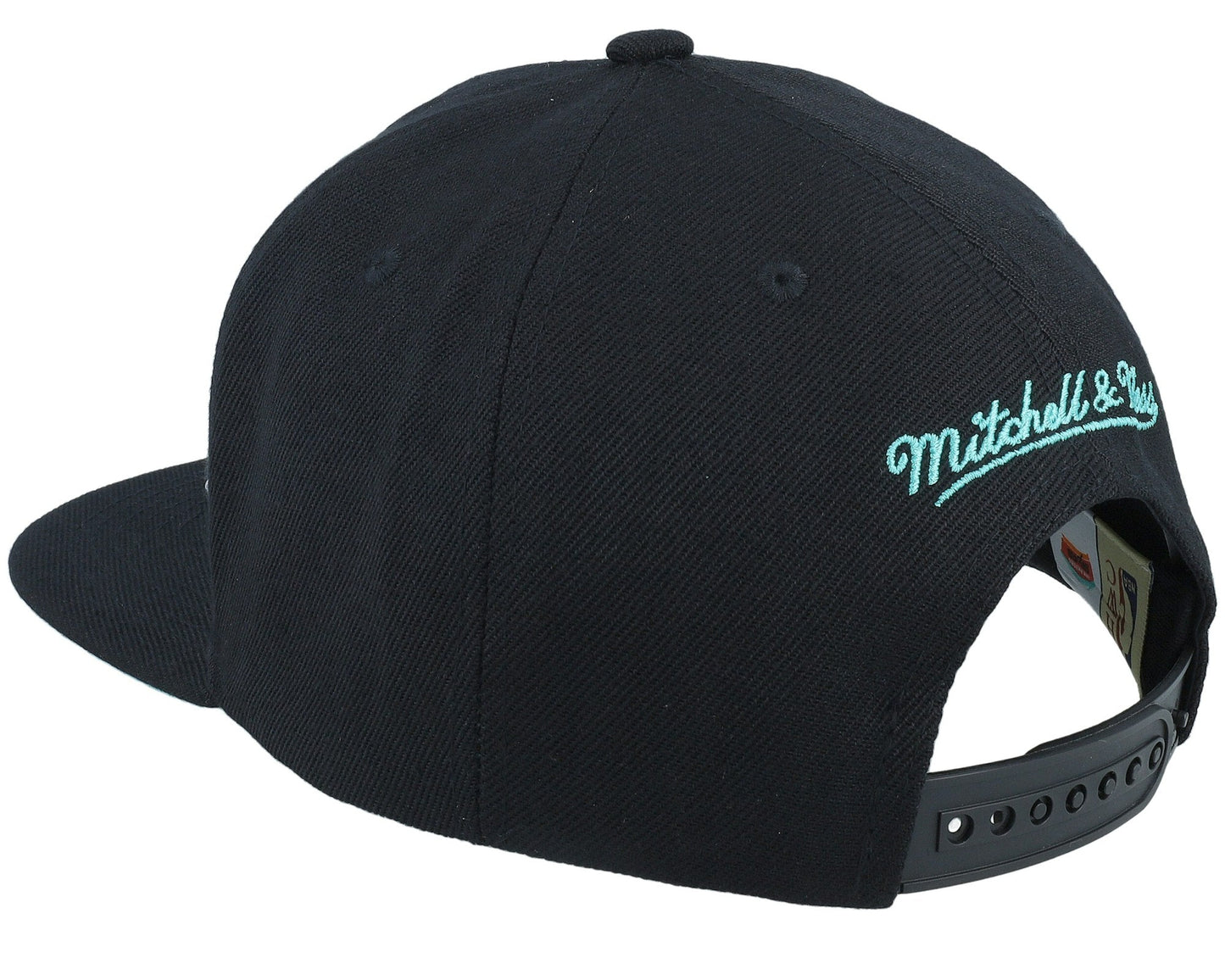 Men's Mitchell & Ness NBA Paint By Number Snapback Hwc Spurs - Black