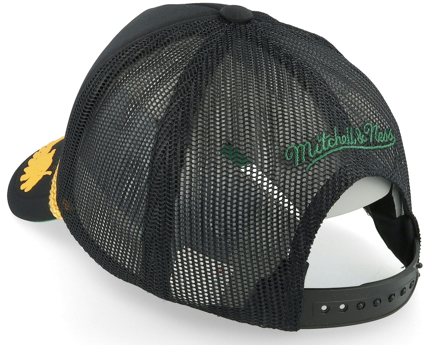 Men's Mitchell & Ness Nhl Gold Leaf Trucker Vntg Devils - Black