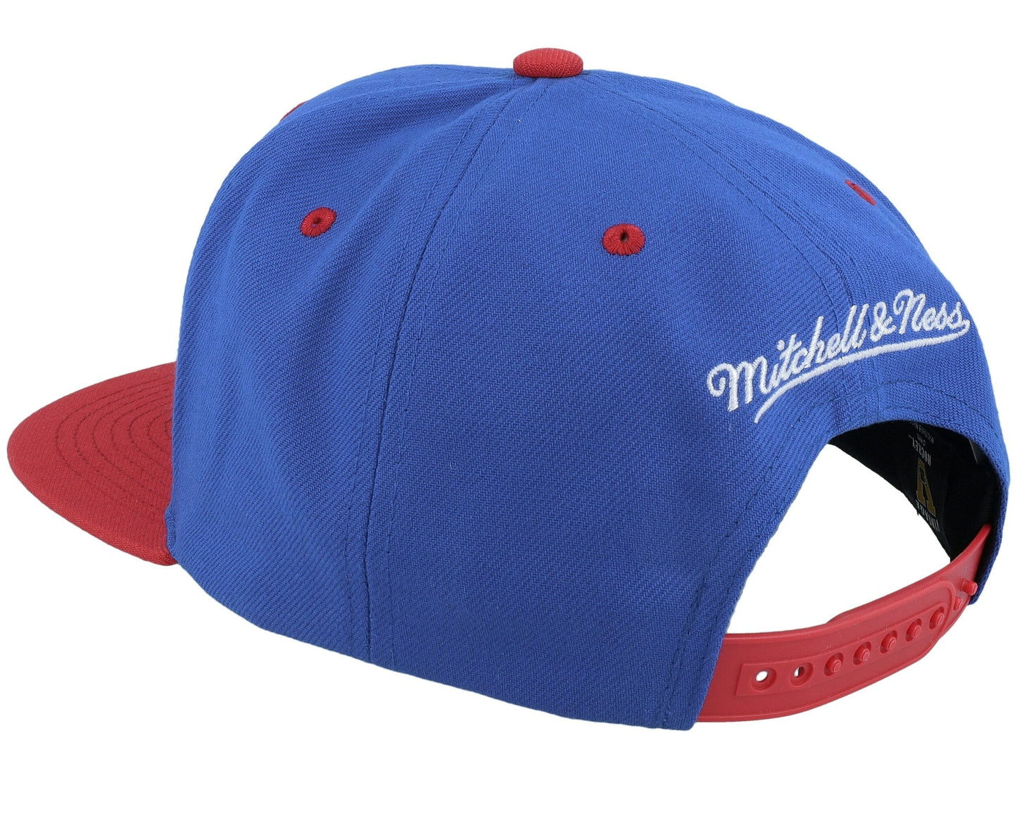 Men's Mitchell & Ness Nhl Transcript Snapback Vntg Rangers - Royal-Red