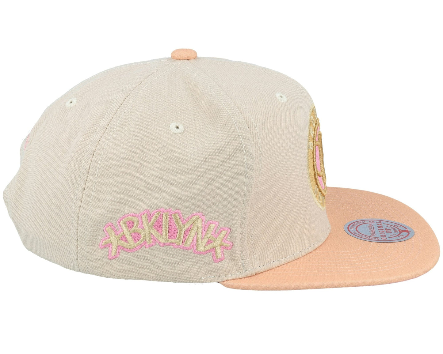 Men's Mitchell & Ness NBA Lovers Lane Snapback Nets - Off White