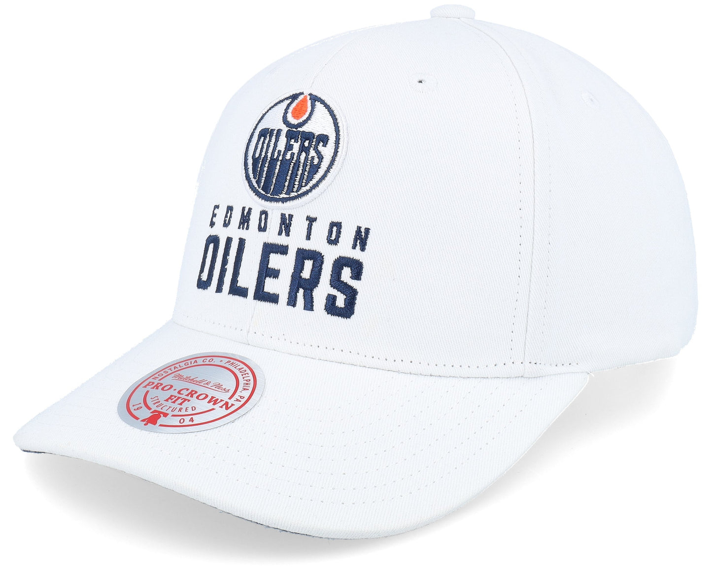 Men's Mitchell & Ness Nhl All In Pro Snapback Oilers