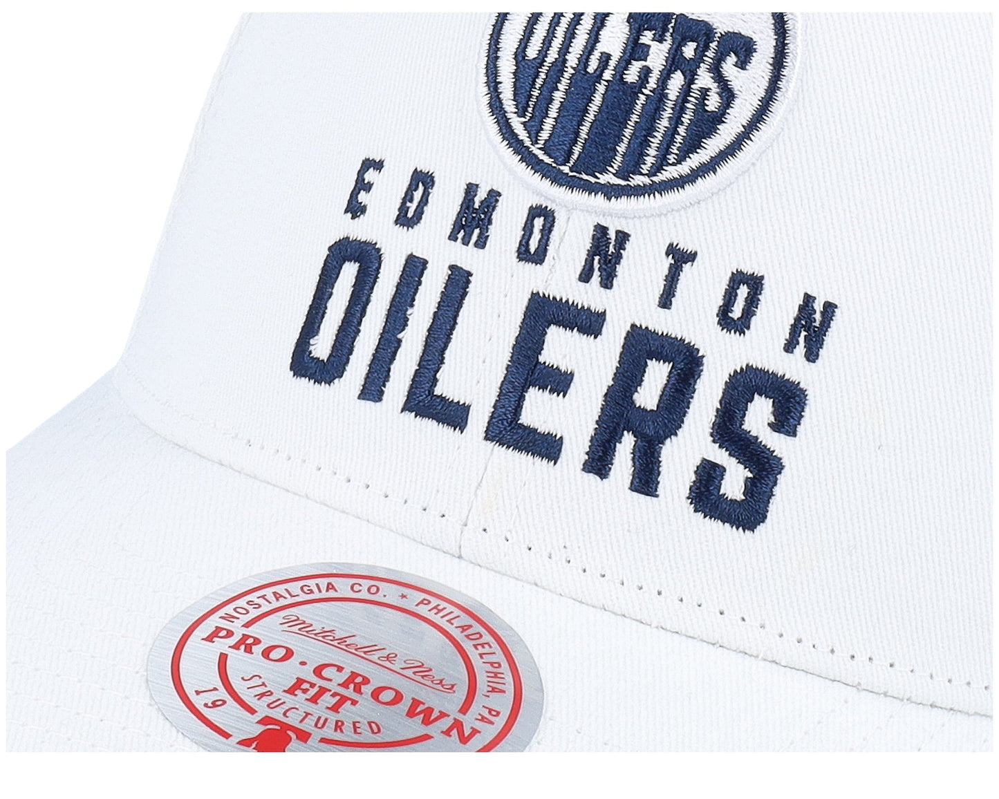 Men's Mitchell & Ness Nhl All In Pro Snapback Oilers