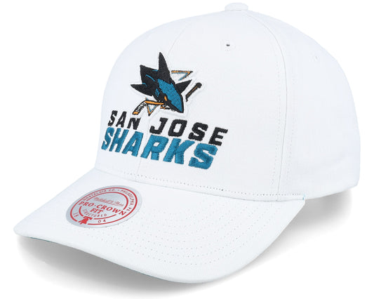 Mitchell & Ness Men's NHL All In Pro Snapback Sharks Snapback Caps