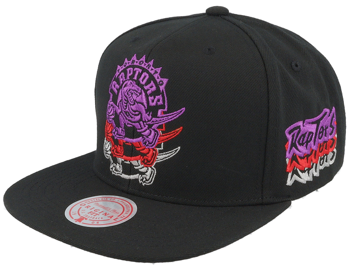 Mitchell & Ness Men's NBA Drop It Snapback Hwc Raptors Snapback Caps