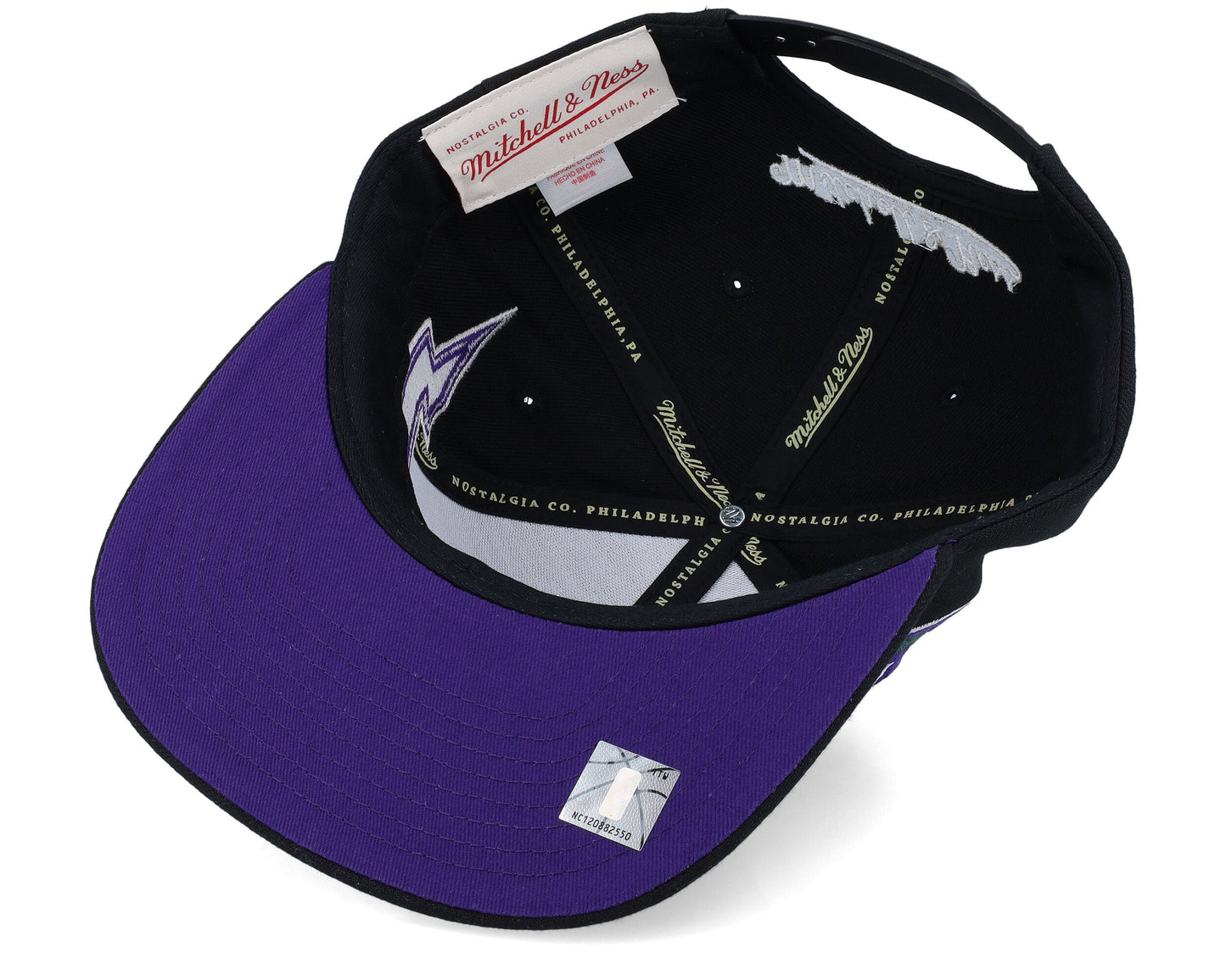 Men's Mitchell & Ness NBA Double Trouble Snapback Hwc Bucks