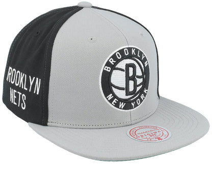 Mitchell & Ness Men's NBA Block Out Snapback Nets Black