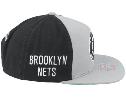 Mitchell & Ness Men's NBA Block Out Snapback Nets Black