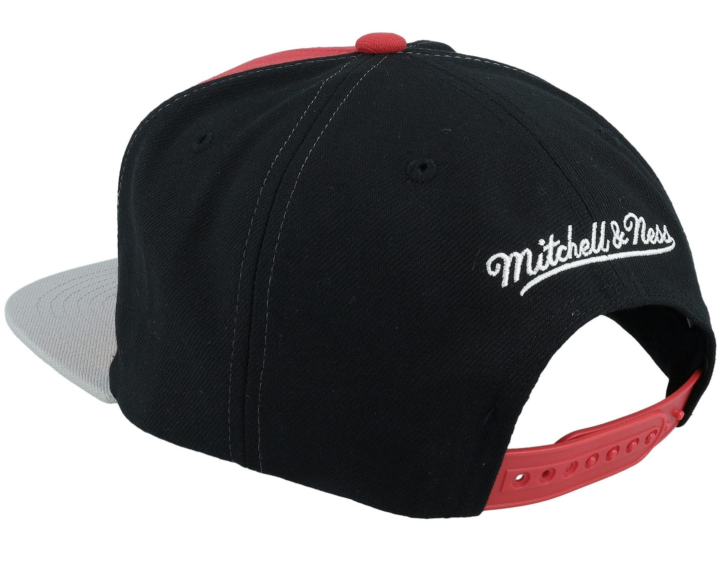 Mitchell & Ness Men's NBA Block Out Snapback Bulls Snapback Caps