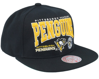 Mitchell & Ness Men's NHL Champ Stack Snapback Vntg Penguins Snapback Caps
