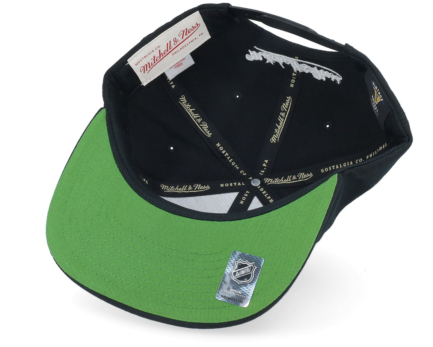 Mitchell & Ness Men's NHL Champ Stack Snapback Vntg Penguins Snapback Caps