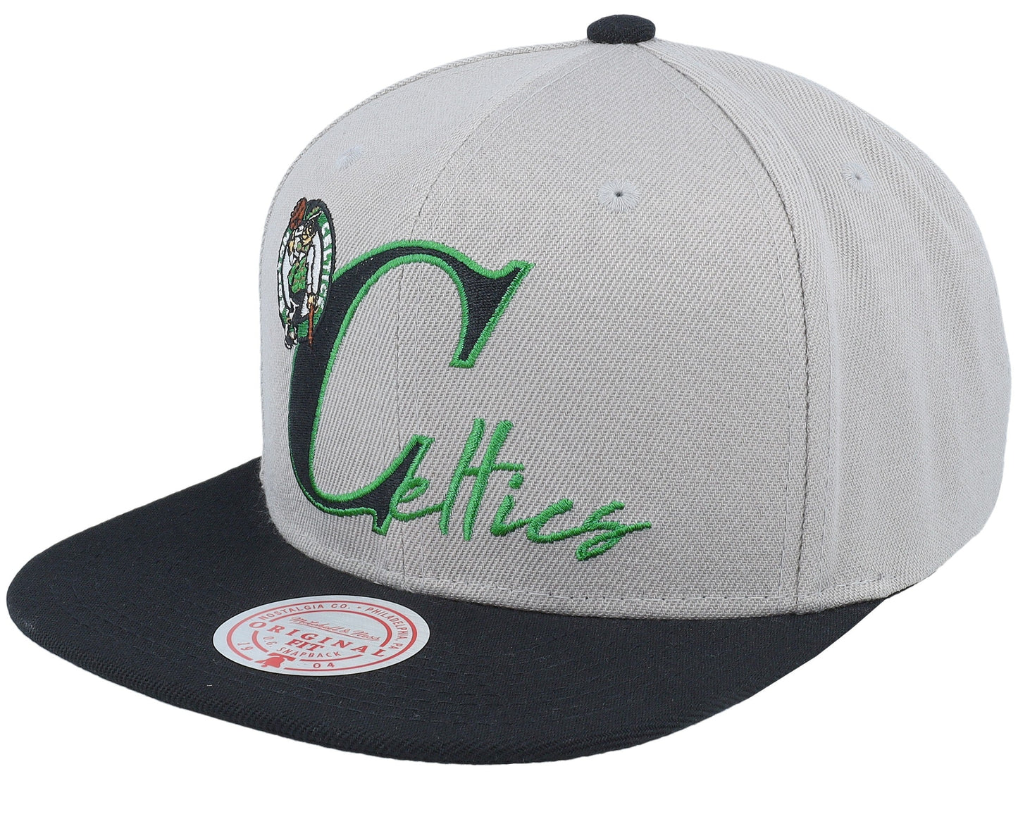 Men's Mitchell & Ness NBA Top Letter Snapback Celtics