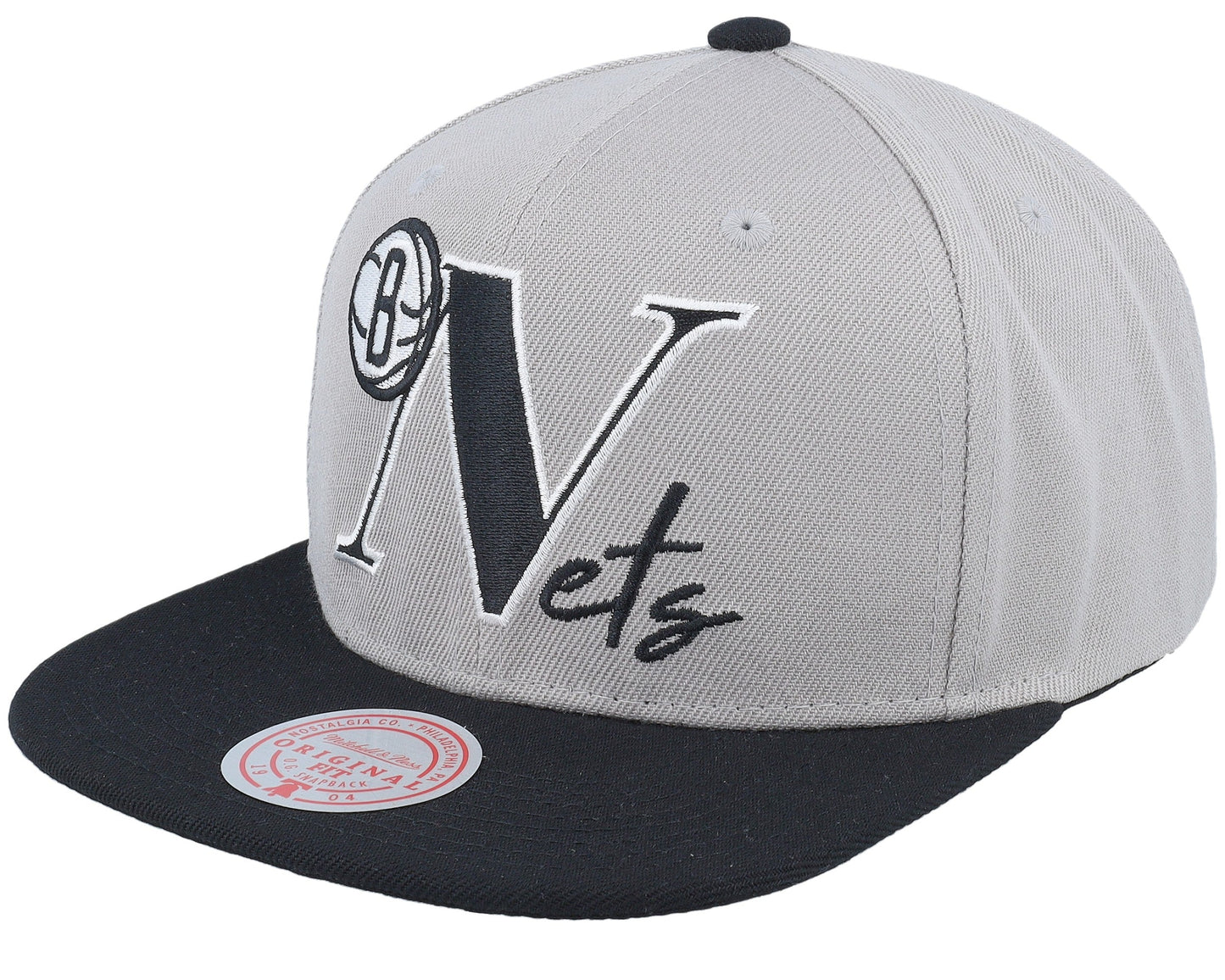 Mitchell & Ness Men's NBA Top Letter Snapback Nets Snapback Caps