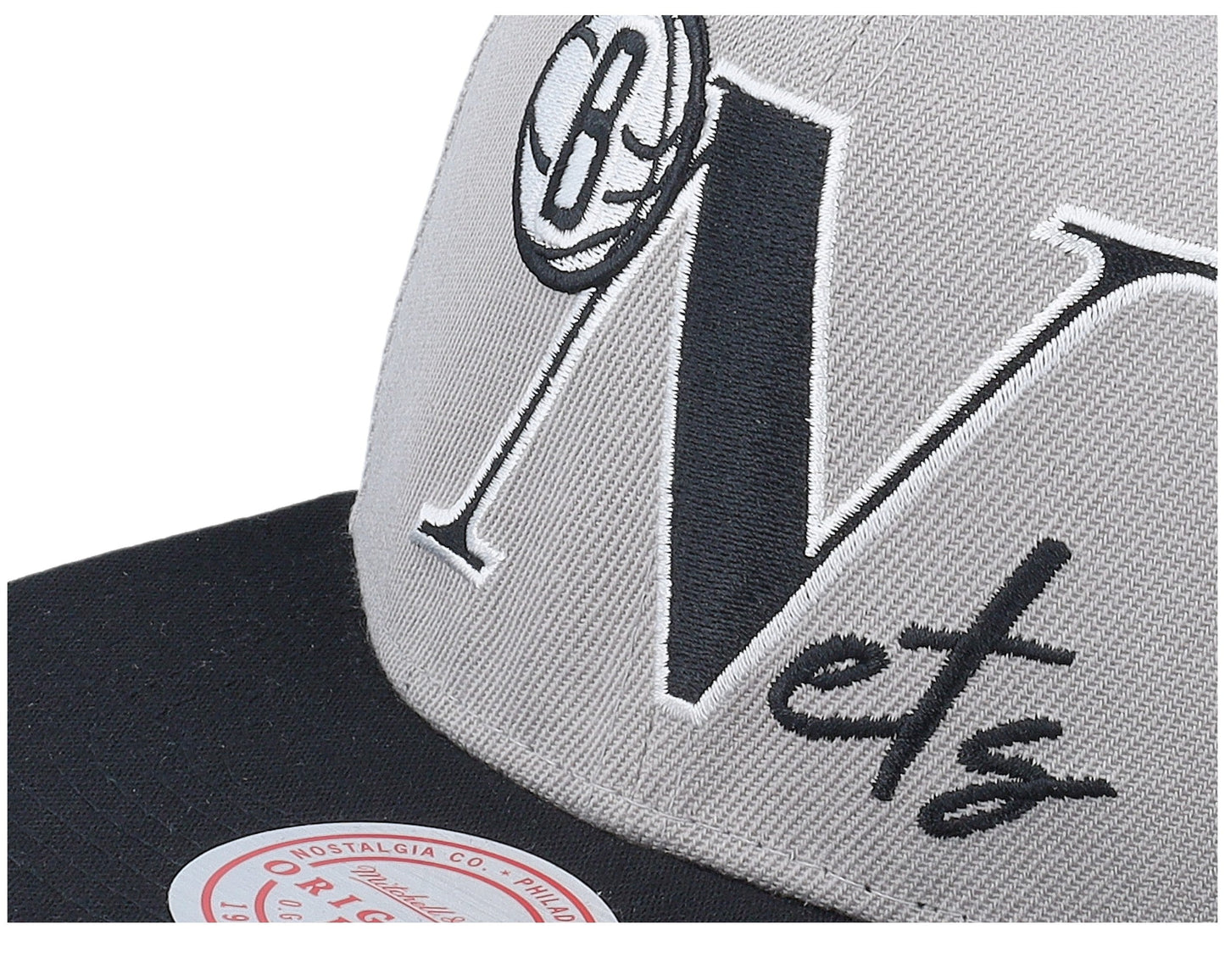 Mitchell & Ness Men's NBA Top Letter Snapback Nets Snapback Caps
