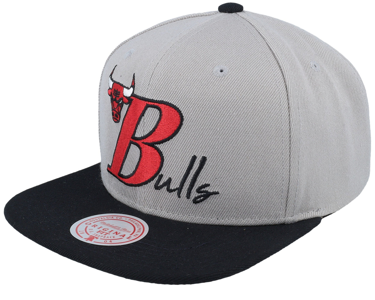 Mitchell & Ness Men's NBA Top Letter Snapback Bulls Snapback Caps