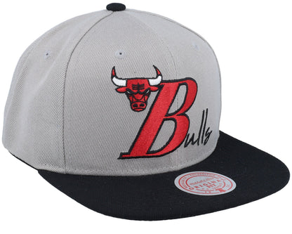 Mitchell & Ness Men's NBA Top Letter Snapback Bulls Snapback Caps