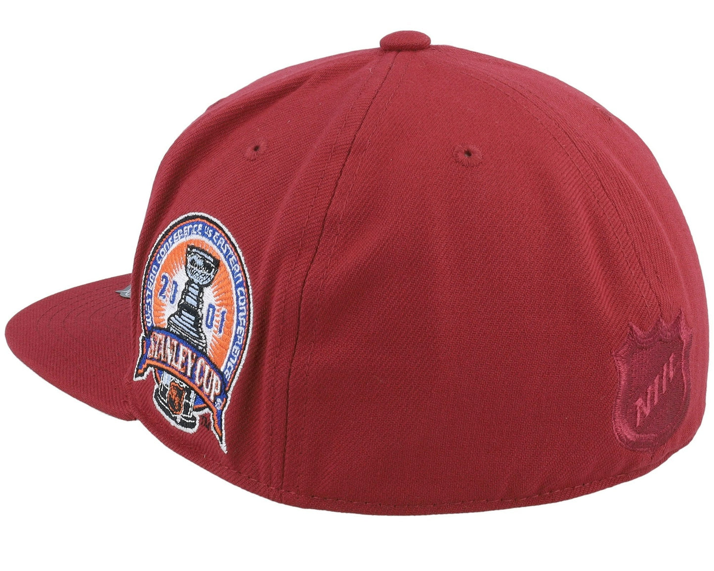 Mitchell & Ness Men's NHL Side Patch Fitted Avalanche Fitted Caps