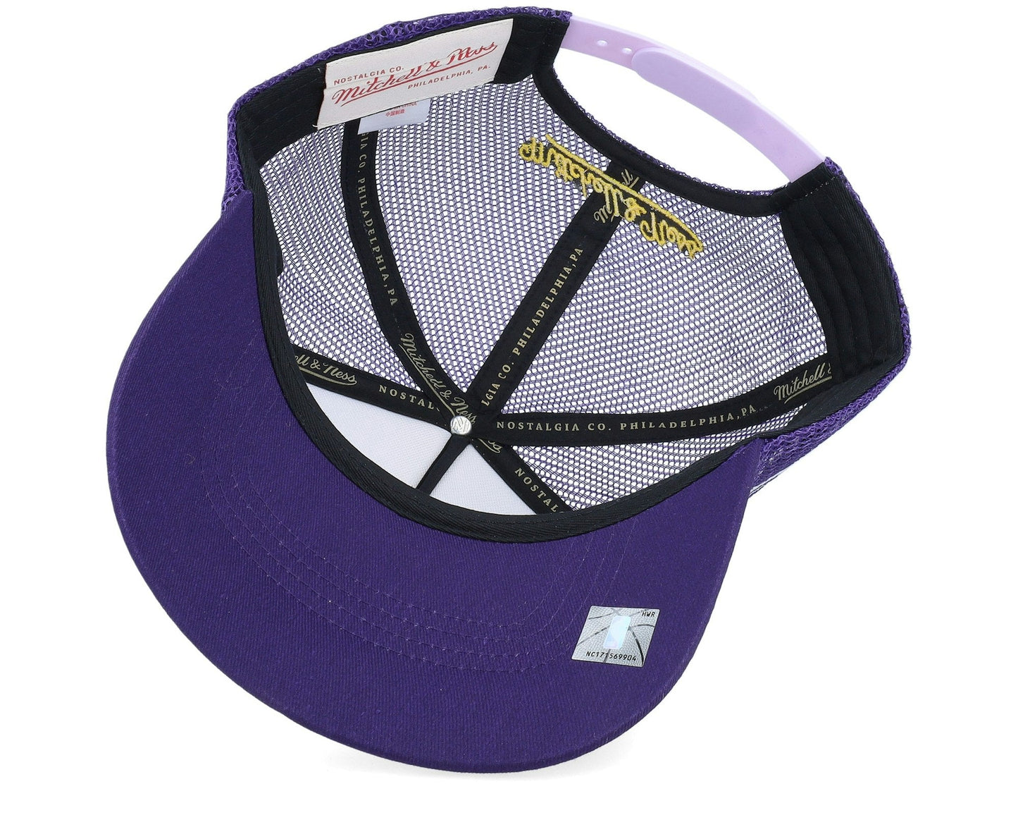 Men's Mitchell & Ness NBA Team Royalty Trucker Lakers - Purple