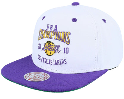 Mitchell & Ness Men's NBA Champ Series Snapback Lakers Snapback Caps