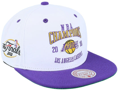 Mitchell & Ness Men's NBA Champ Series Snapback Lakers Snapback Caps