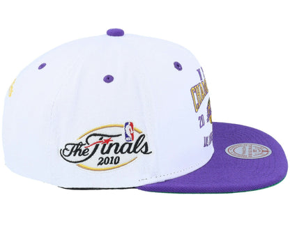 Mitchell & Ness Men's NBA Champ Series Snapback Lakers Snapback Caps