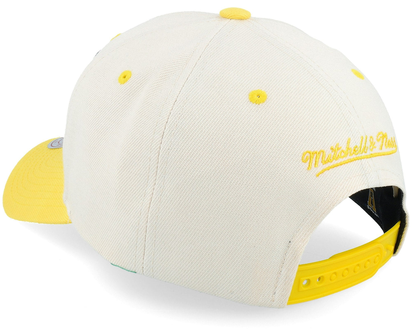Men's Mitchell & Ness Nhl Retro Type Pro Snapback Vntg Penguins - Off White