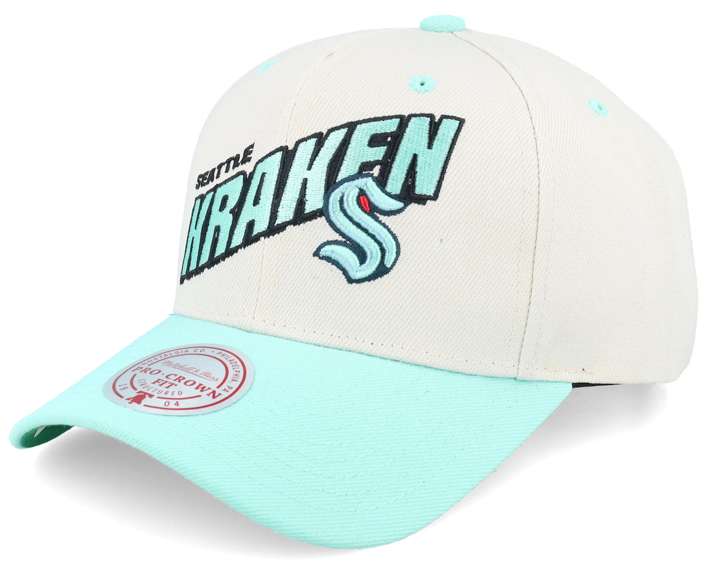 Mitchell & Ness Men's NHL Retro Type Pro Snapback Kraken Snapback Caps