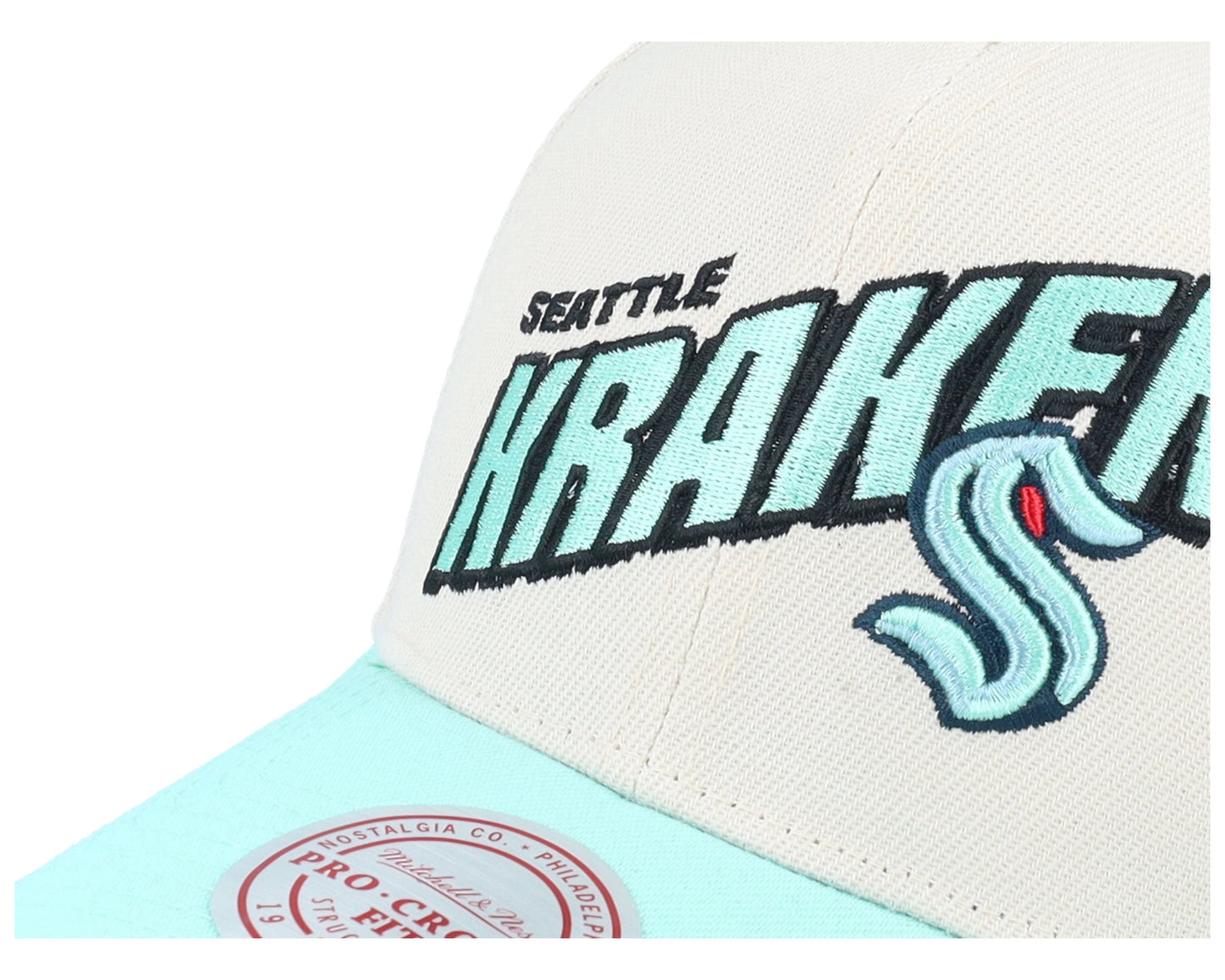 Mitchell & Ness Men's NHL Retro Type Pro Snapback Kraken Snapback Caps