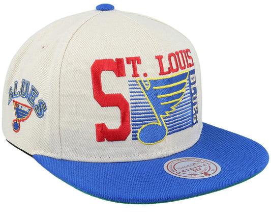 Mitchell & Ness Men's NHL Speed Zone Snapback Vntg Blues Snapback Caps