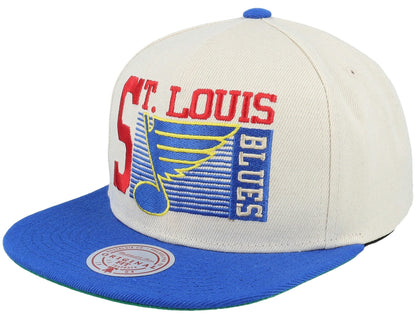 Mitchell & Ness Men's NHL Speed Zone Snapback Vntg Blues Snapback Caps