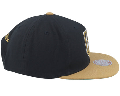 Mitchell & Ness Men's NHL 2 Tone Side Patch Snapback Knights Snapback Caps