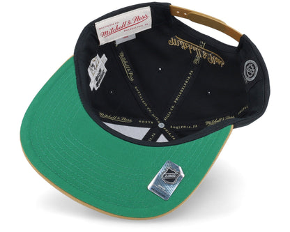 Mitchell & Ness Men's NHL 2 Tone Side Patch Snapback Knights Snapback Caps