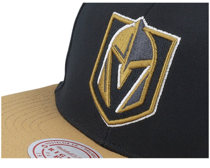 Mitchell & Ness Men's NHL 2 Tone Side Patch Snapback Knights Snapback Caps
