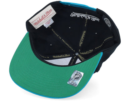 Mitchell & Ness Men's NHL Circle Splash Snapback Sharks Snapback Caps