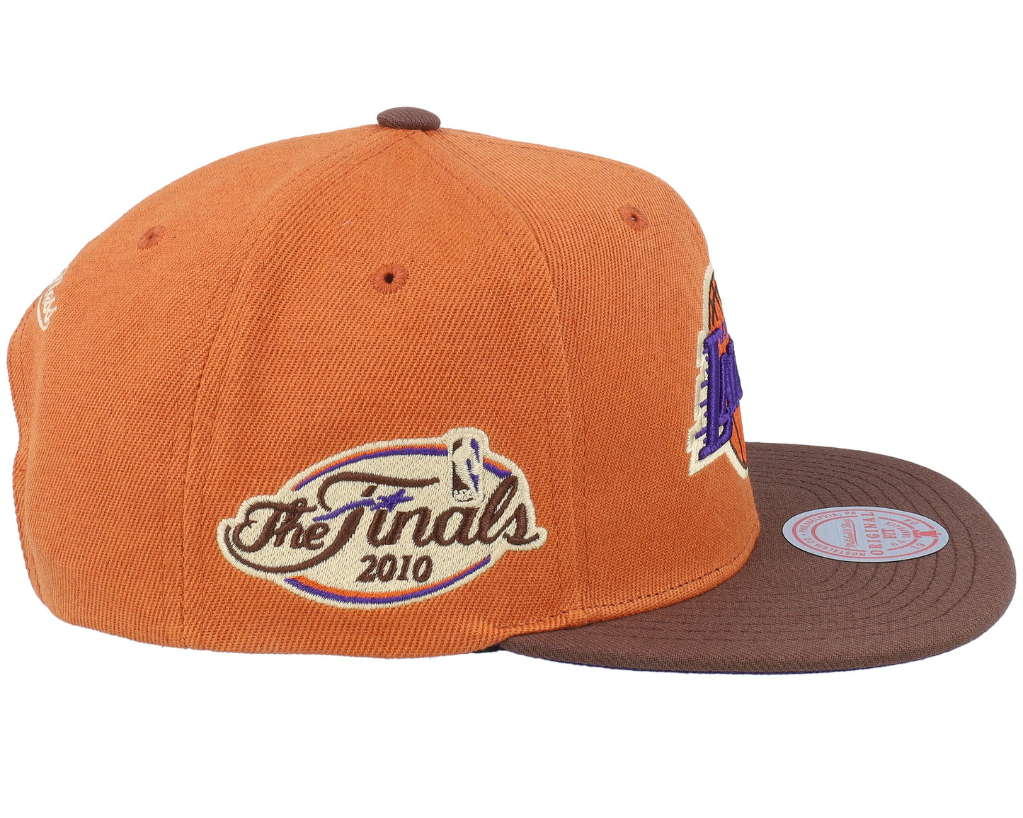 Men's Mitchell & Ness NBA Sweet Potato Pie Snapback Lakers