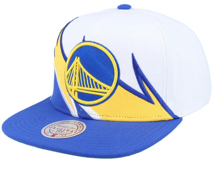 Mitchell & Ness Men's NBA Waverunner Snapback Warriors Snapback Caps
