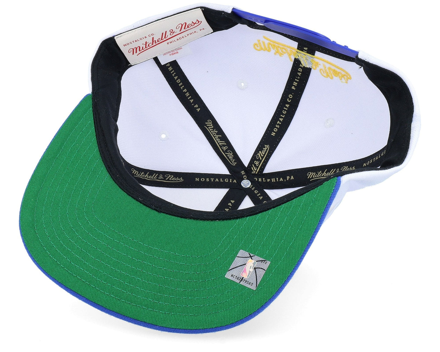 Mitchell & Ness Men's NBA Waverunner Snapback Warriors Snapback Caps