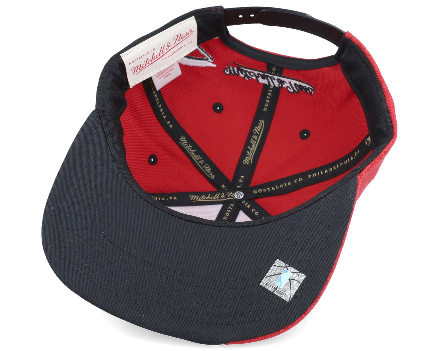 Men's Mitchell & Ness NBA Rising Tide Snapback Bulls