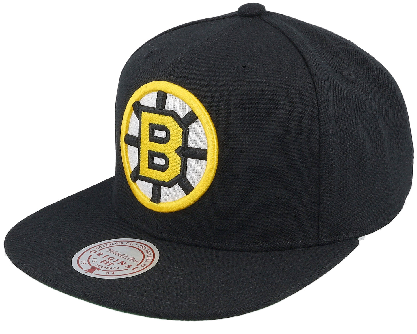 Mitchell & Ness Men's NHL Conference Patch Snapback Vntg Bruins Snapback Caps