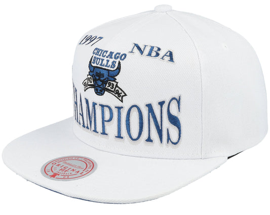 Men's Mitchell & Ness NBA 97 Champ Flipside Snapback Hwc Bulls
