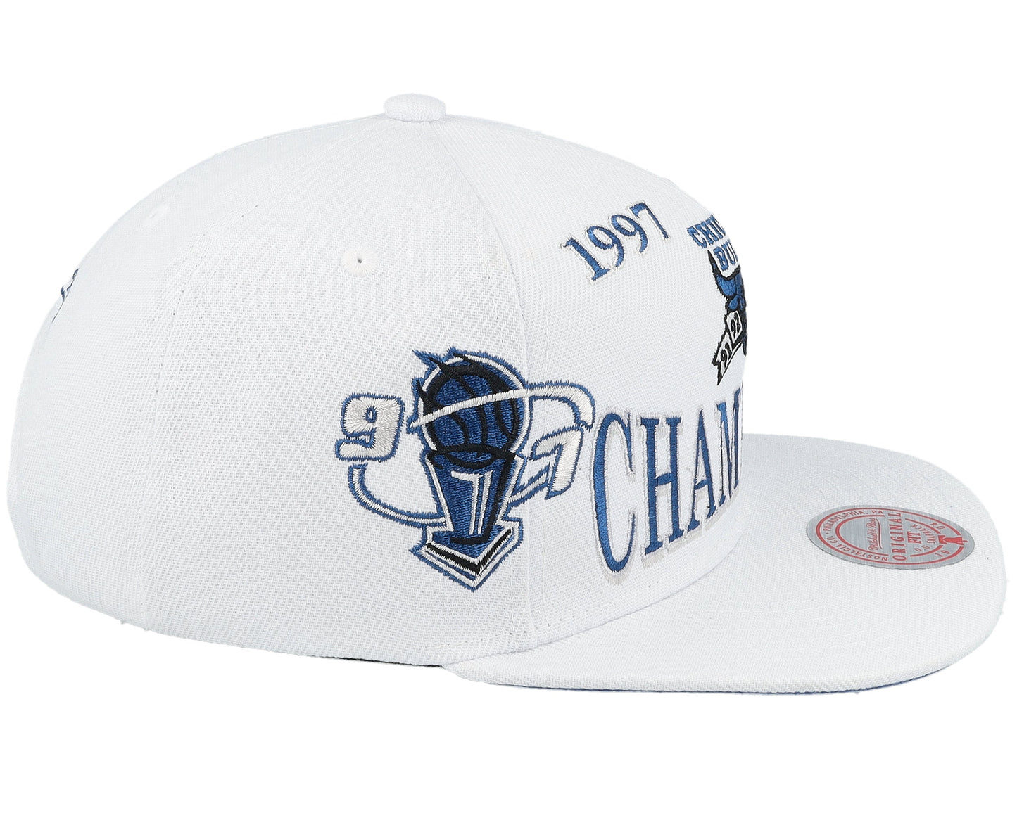 Men's Mitchell & Ness NBA 97 Champ Flipside Snapback Hwc Bulls