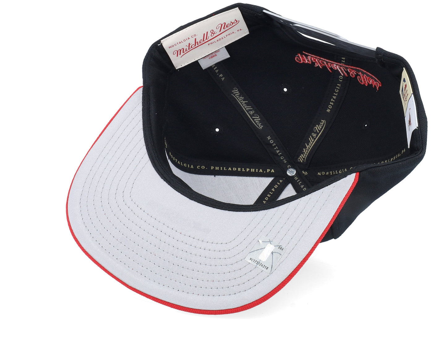 Men's Mitchell & Ness NBA 91 Champ Flipside Snapback Hwc Bulls