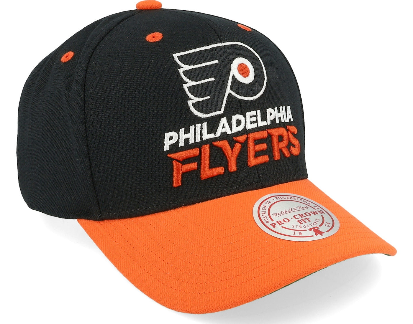 Mitchell & Ness Men's NHL All In 2.0 Pro Snapback Flyers Black