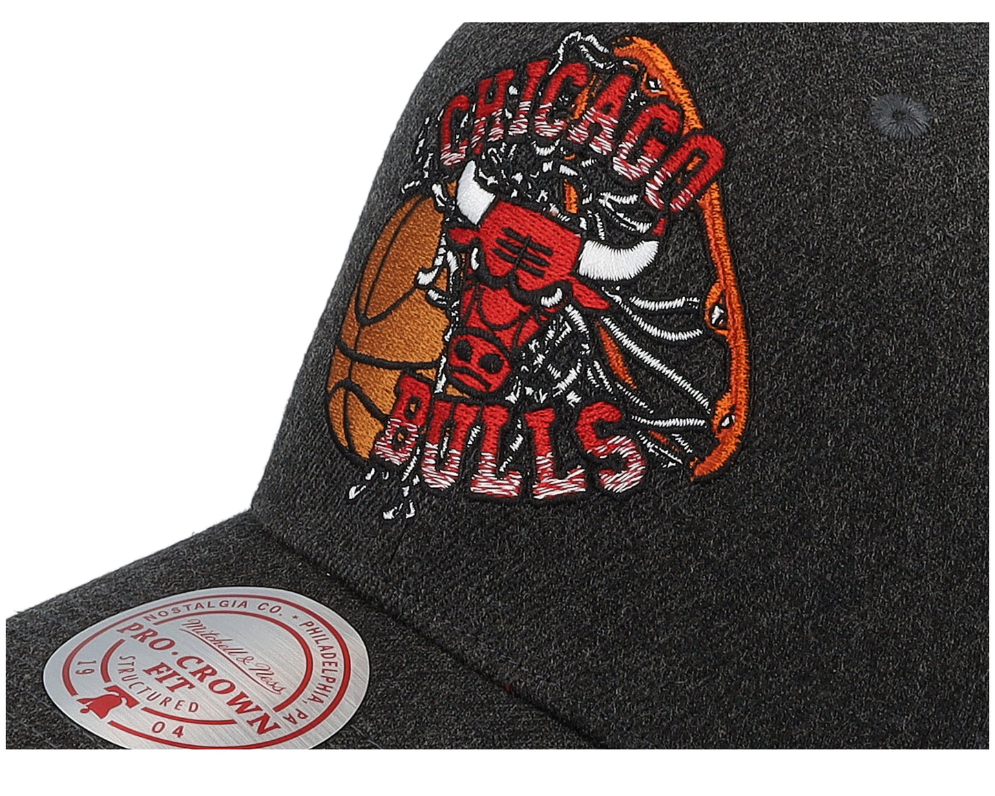Men's Mitchell & Ness NBA Graphic Heather Pro Hwc Bulls