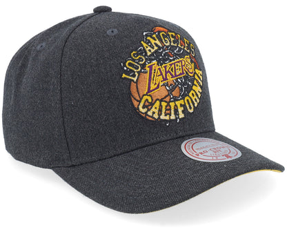 Mitchell & Ness Men's NBA Graphic Heather Pro Hwc Lakers Ball Caps