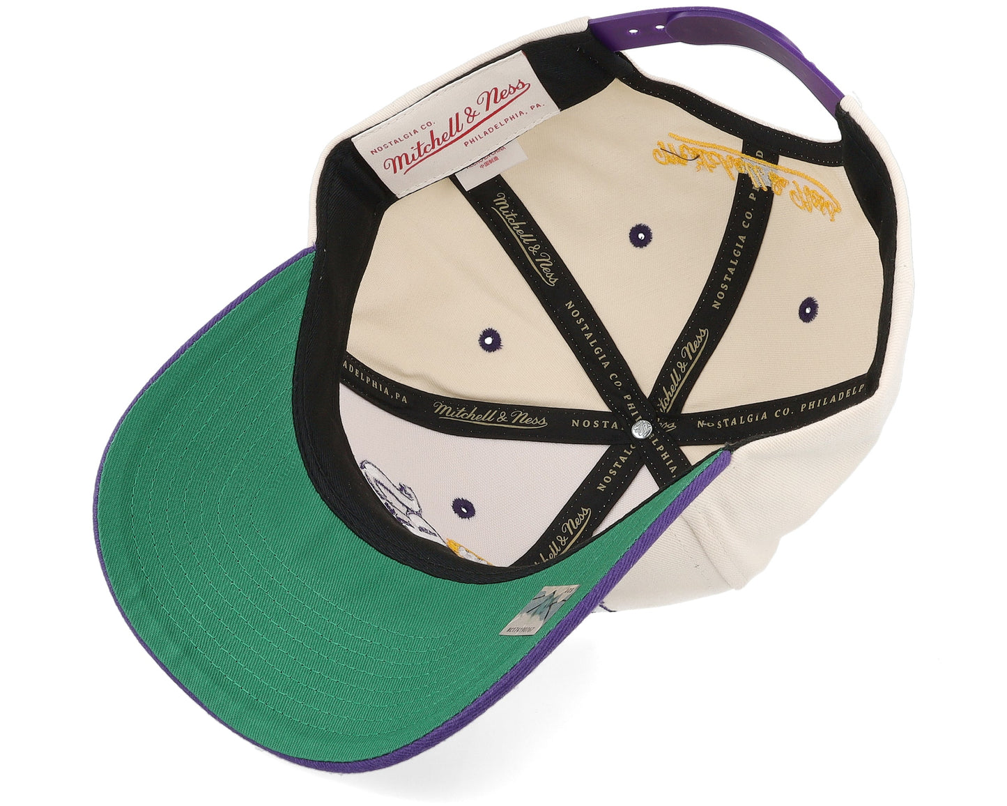 Mitchell & Ness Men's NBA Horizon Pro Snapback Lakers Snapback Caps