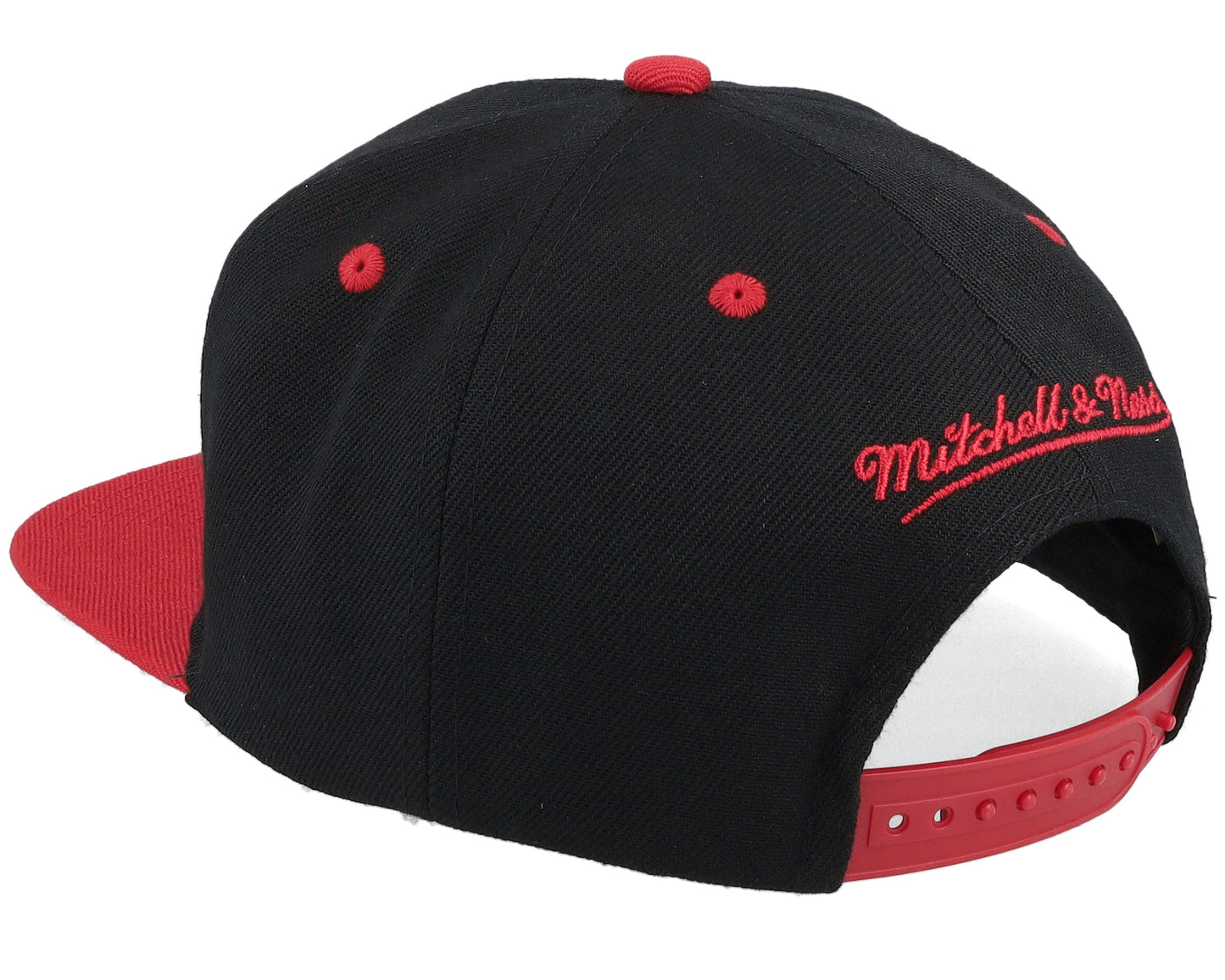 Men's Mitchell & Ness NBA Text Stack 1 Snapback Bulls