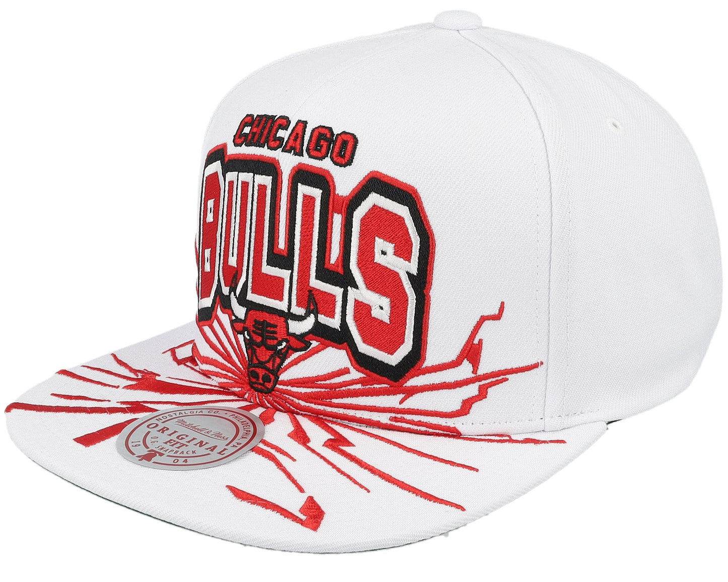 Men's Mitchell & Ness NBA Aftershock Snapback Bulls